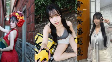 台湾女优 苏畅 新作流出 双马尾粉红情趣装尤物 用巨乳和嫩舌花式玩屌 一路从床上抽插到沙发！