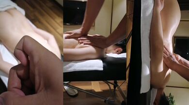 少妇出来找男技师按摩，总感觉她心痒痒的，但又不敢轻易下手~~